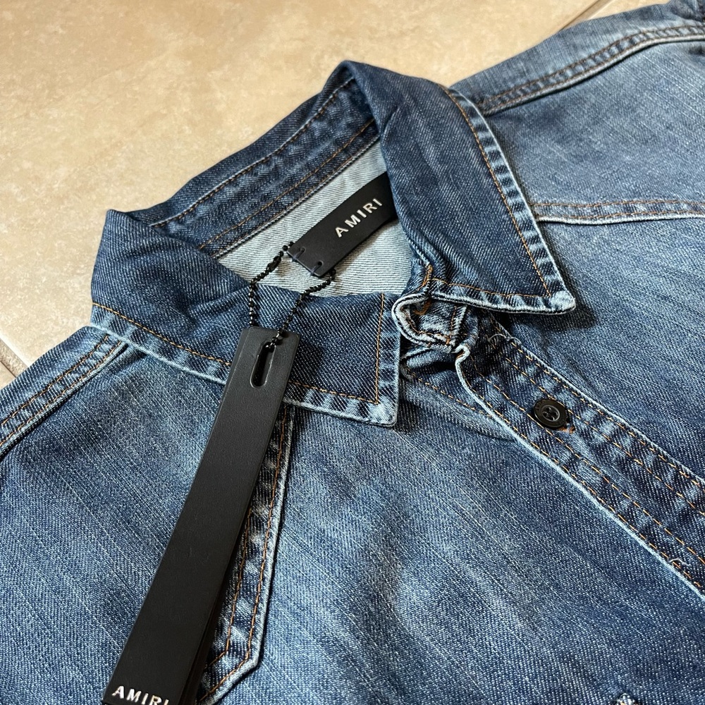 Amiri Jeans Shirt